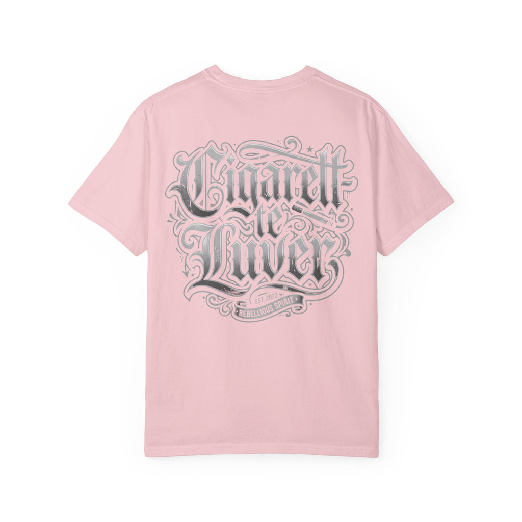Cigarette to Liver Graphic Tee — Vintage Tattoo-Style Band Shirt