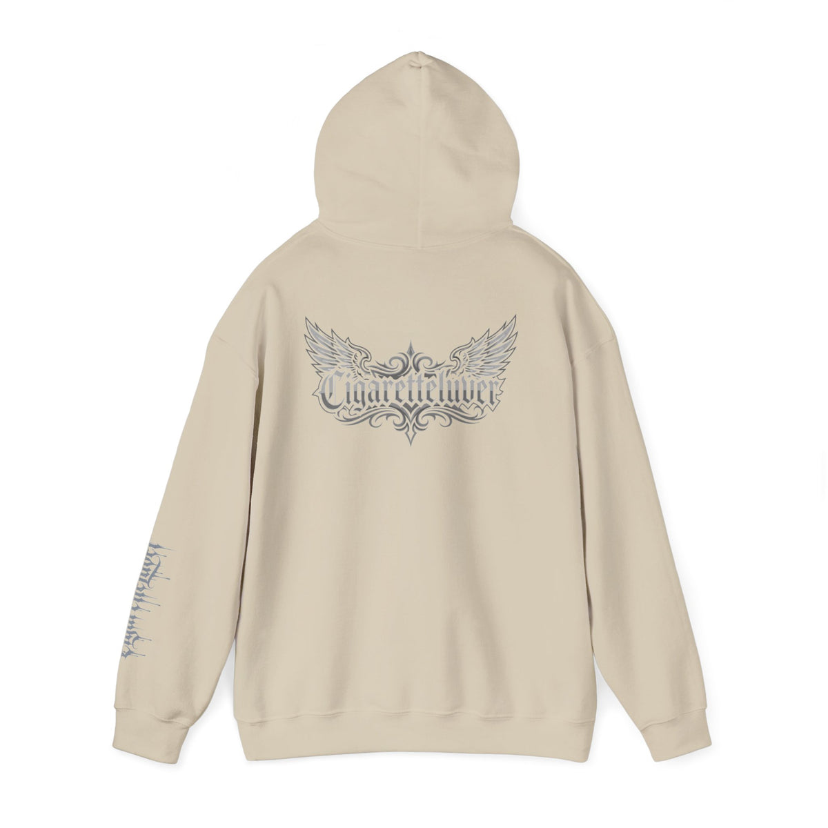 Hoodie — Cigarette Lover Gothic Drip Logo Pullover