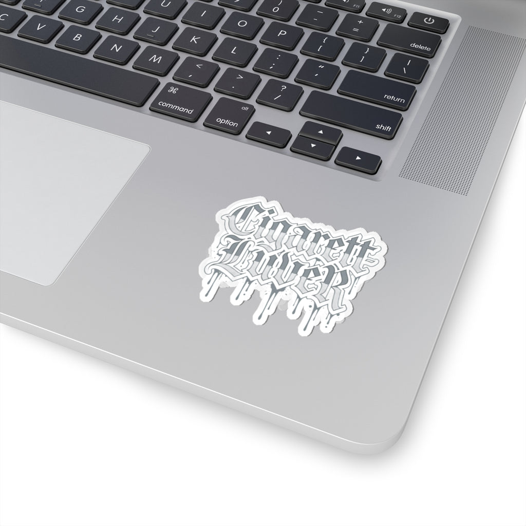 Cigarette Lover Drip Kiss-Cut Sticker