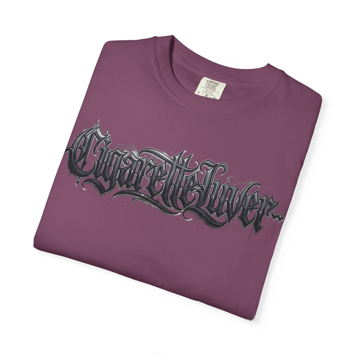 Cigar City Liver T-Shirt — Vintage Gothic Skull & Wings Graphic Tee