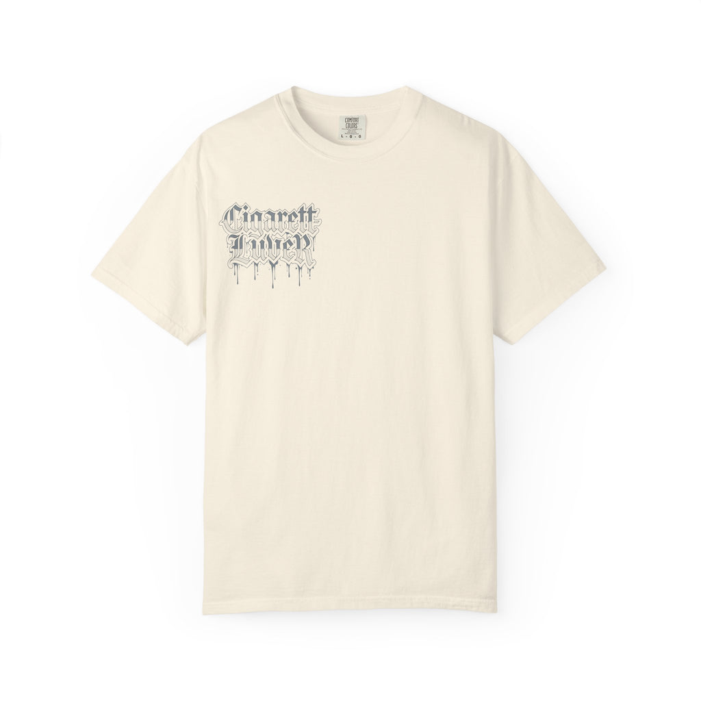 Cigarette to Liver Graphic Tee — Vintage Tattoo-Style Band Shirt
