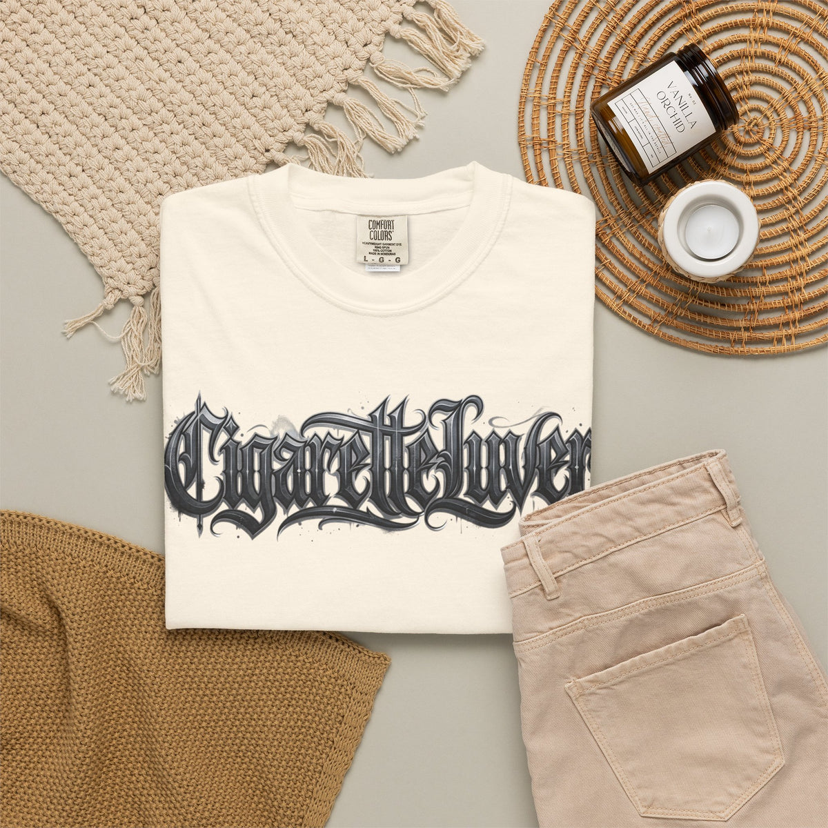 Cigar City Liver T-Shirt — Vintage Gothic Skull & Wings Graphic Tee