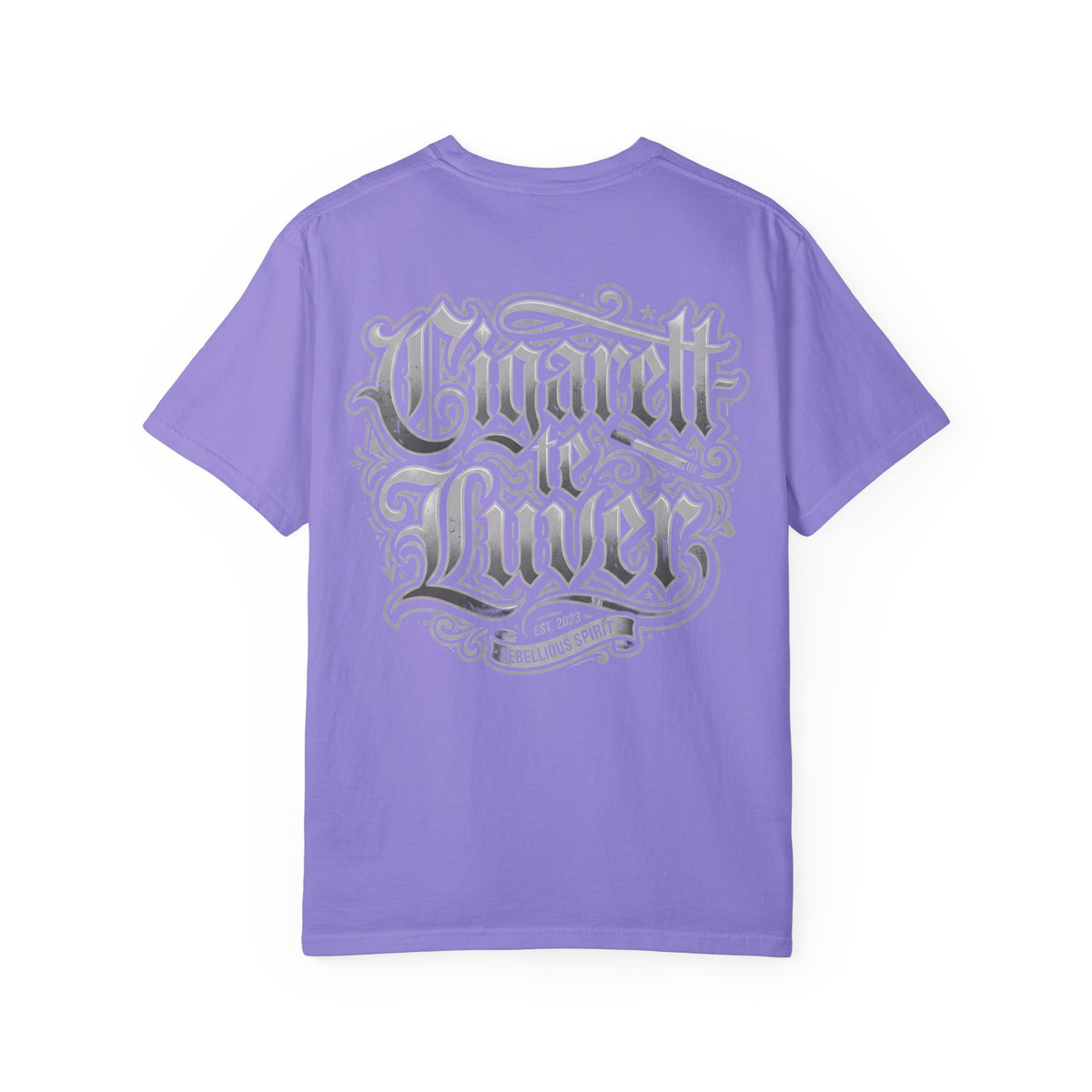 Cigarette to Liver Graphic Tee — Vintage Tattoo-Style Band Shirt
