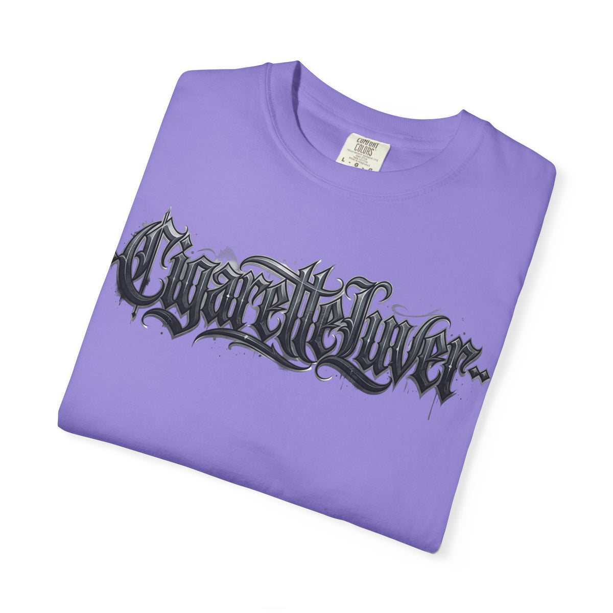 Cigar City Liver T-Shirt — Vintage Gothic Skull & Wings Graphic Tee