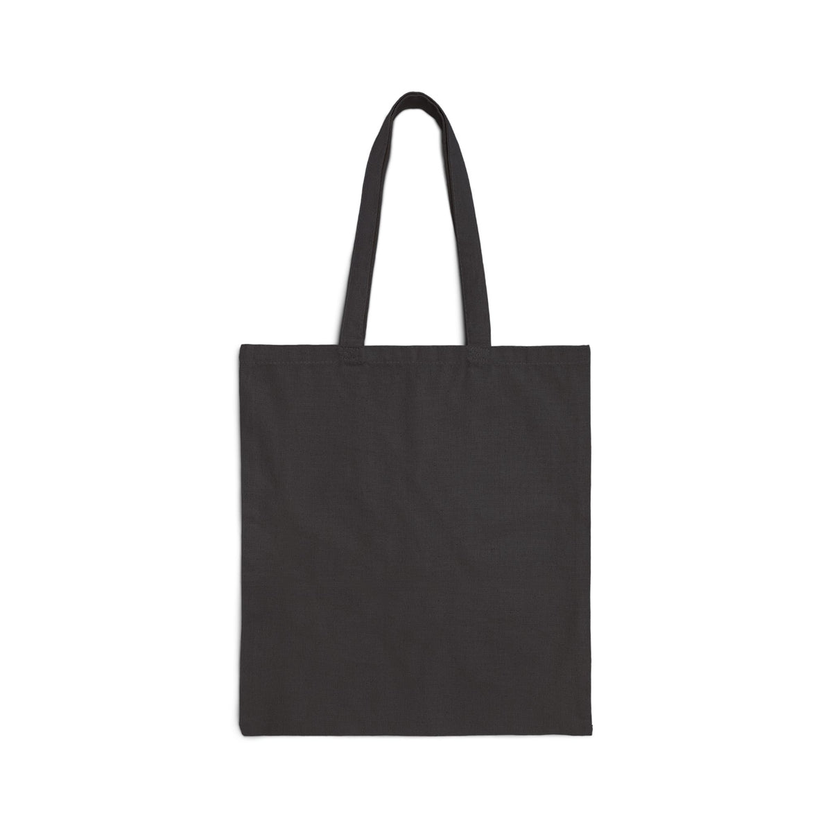 Gothic Script Tote Bag — 'Conscience' Black Calligraphy Canvas Tote