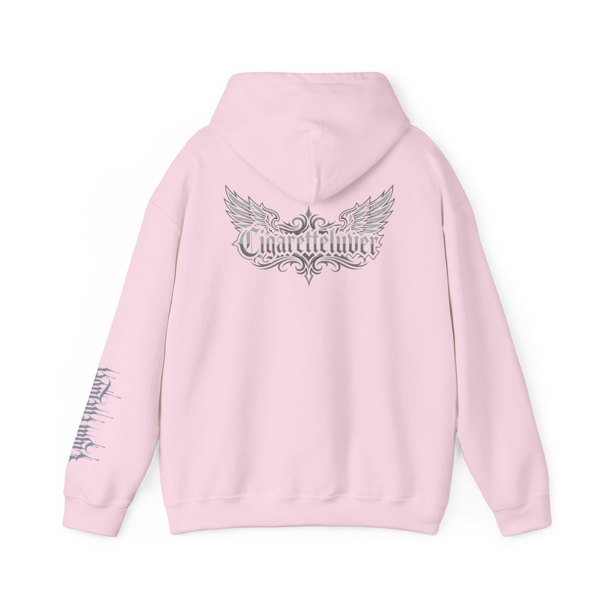 Hoodie — Cigarette Lover Gothic Drip Logo Pullover