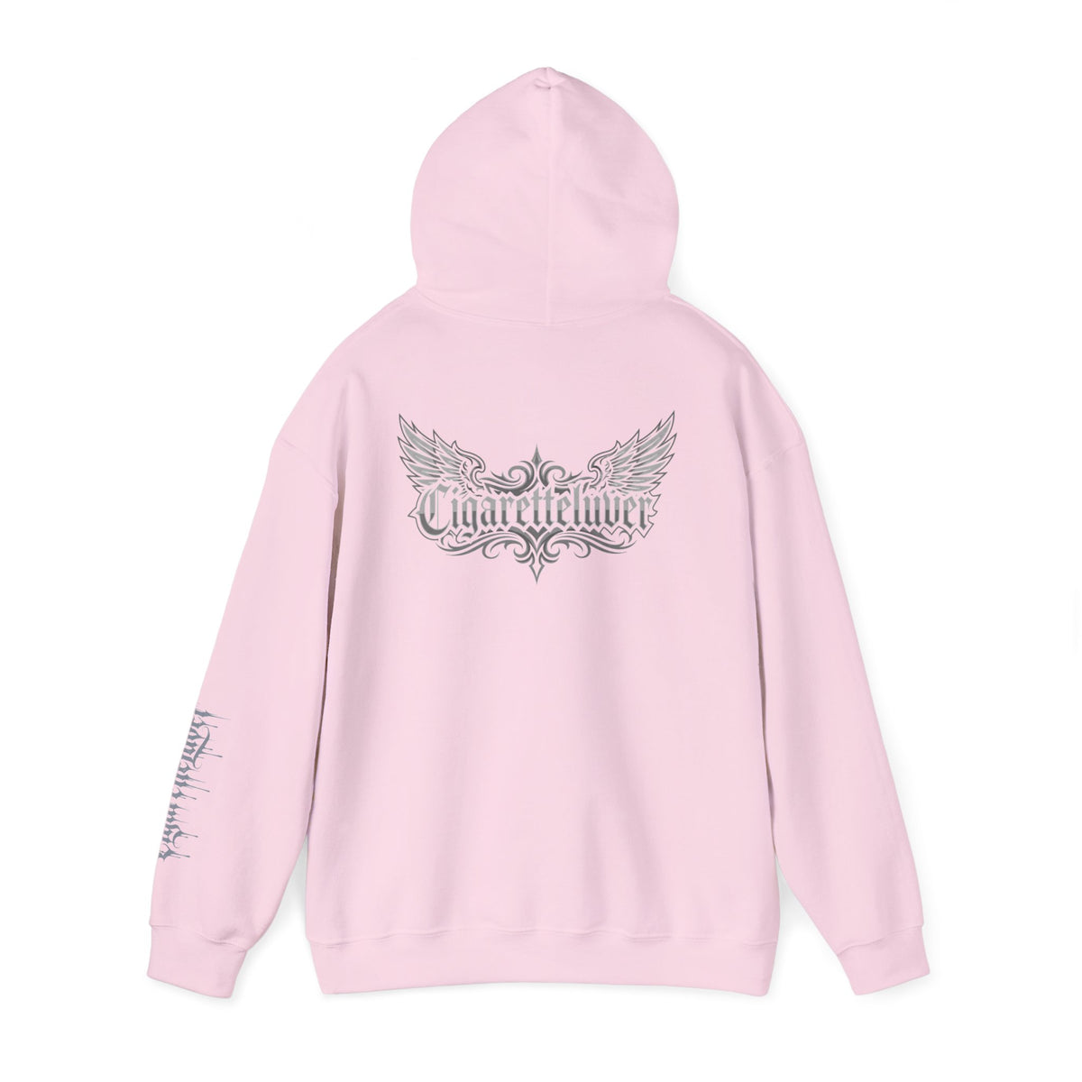 Hoodie — Cigarette Lover Gothic Drip Logo Pullover
