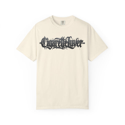 Cigar City Liver T-Shirt — Vintage Gothic Skull & Wings Graphic Tee