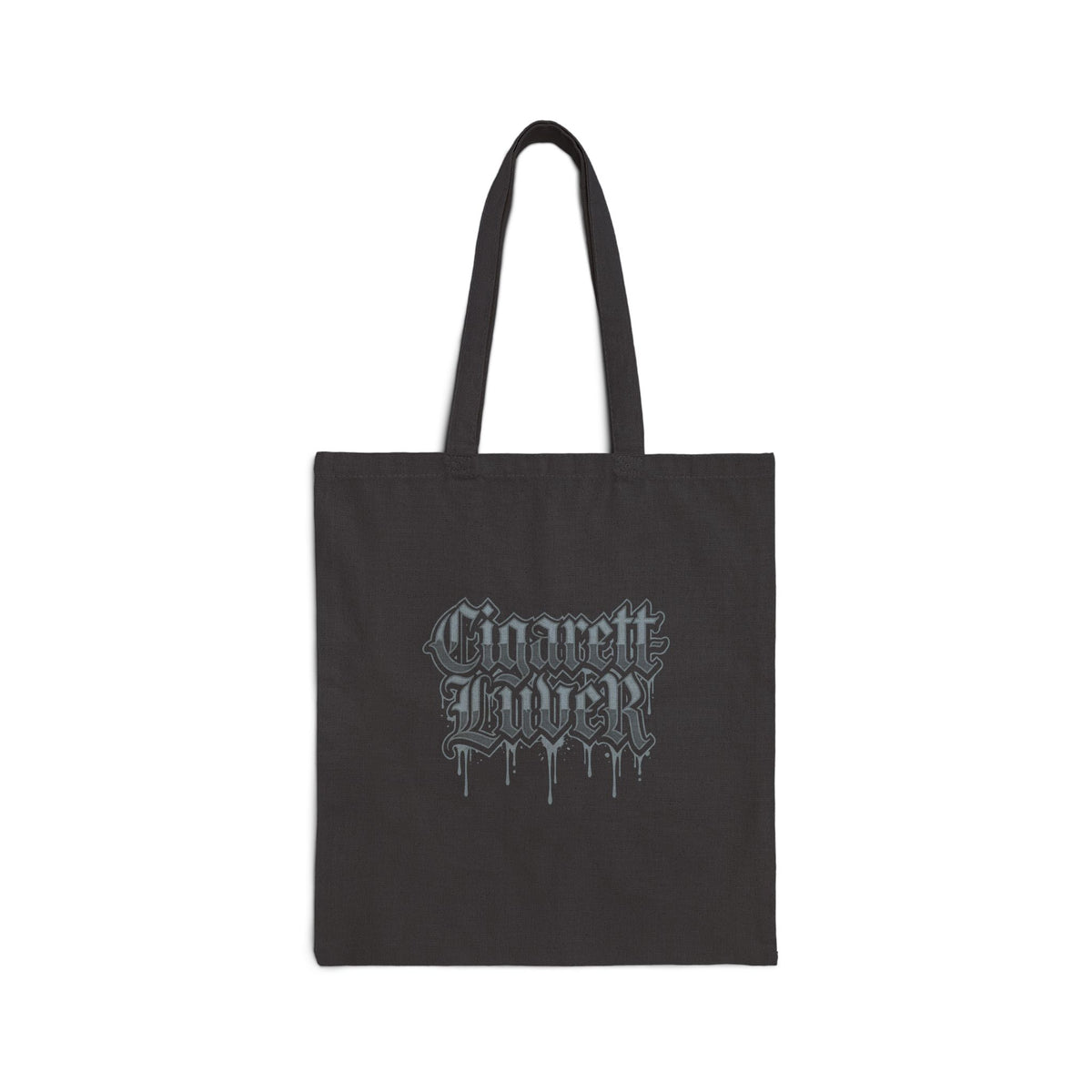 Tote — Gothic "Cigarette Lovely" Canvas Tote Bag