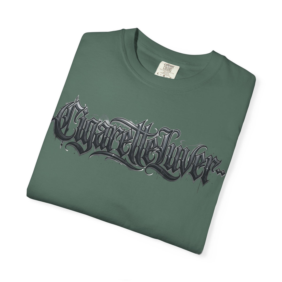 Cigar City Liver T-Shirt — Vintage Gothic Skull & Wings Graphic Tee