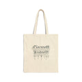Tote — Gothic "Cigarette Lovely" Canvas Tote Bag