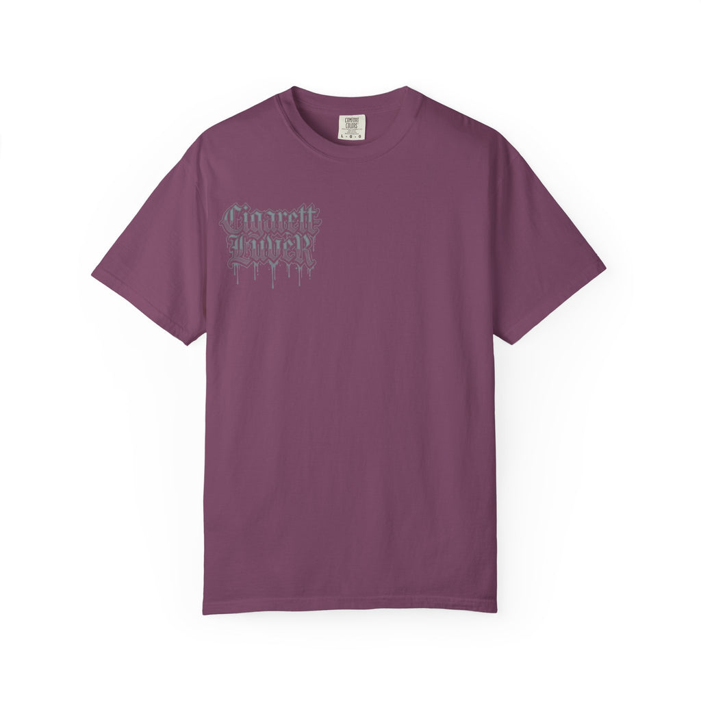 Cigarette to Liver Graphic Tee — Vintage Tattoo-Style Band Shirt