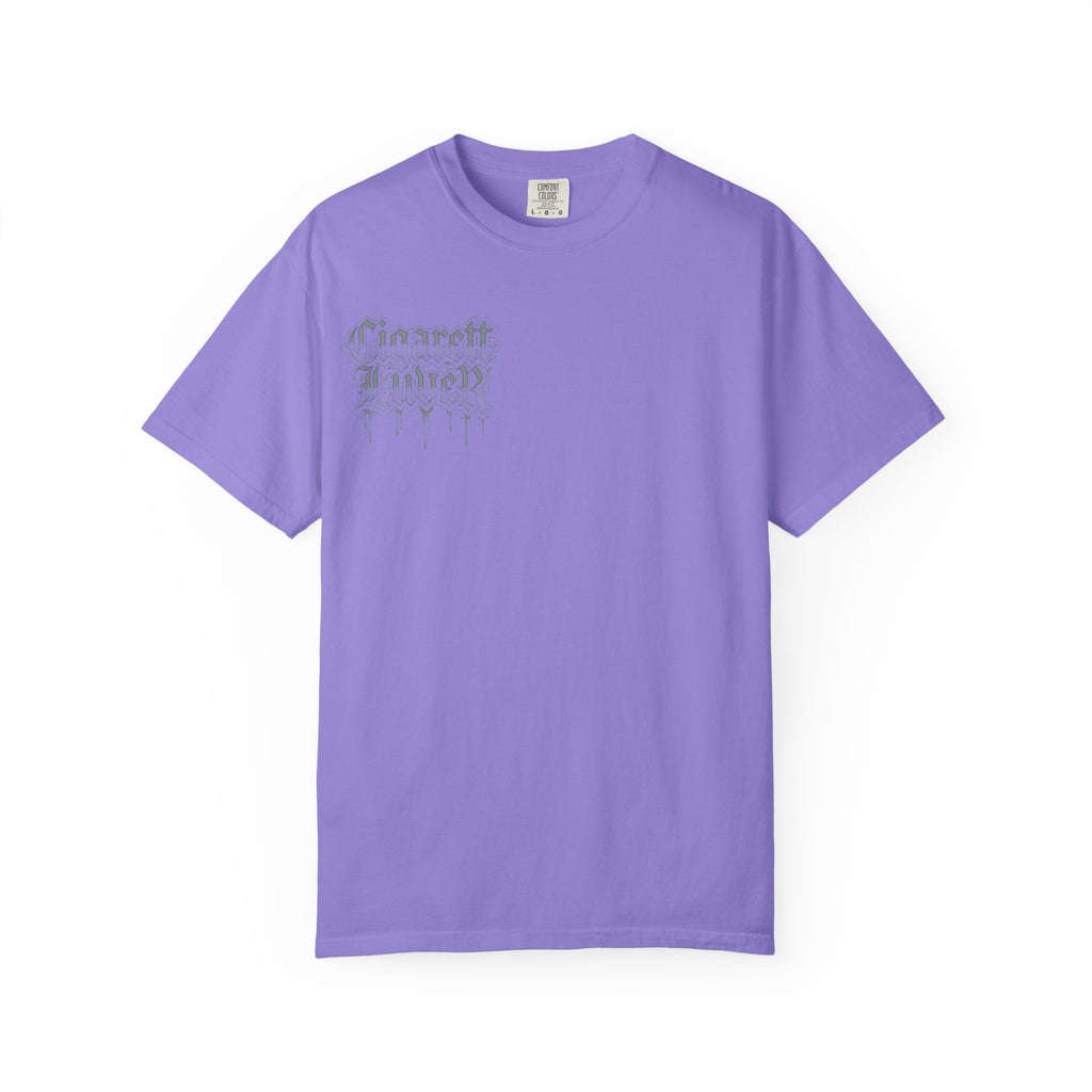 Cigarette to Liver Graphic Tee — Vintage Tattoo-Style Band Shirt