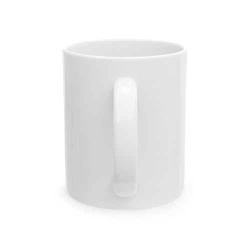 Ceramic Mug — "I Will Legitimize The Feminism In You" Bold Text Coffee Cup