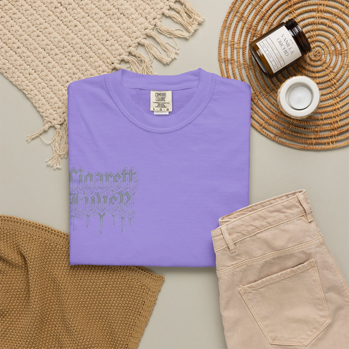 Cigarette to Liver Graphic Tee — Vintage Tattoo-Style Band Shirt